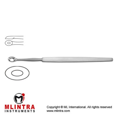 Wolff Lupus Curette Fig. 6 Stainless Steel, 14 cm - 5 1/2" Wolff Lupus Curette Fig. 6 Stainless Steel, 14 cm - 5 1/2"